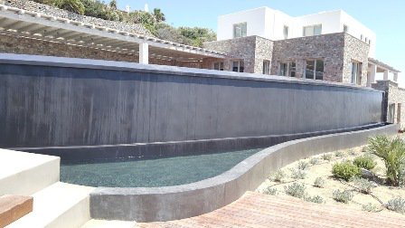 AlphaCement's tweet image. Pool microcemento application #pools #microcemento #design #cement #architecture