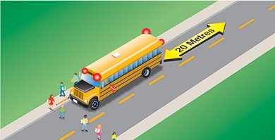 TorontoPolice's tweet photo. Please RT for #BackToSchool school bus safety. Read the official stopping rules here: https://t.co/B5IMonTcYV ^sm https://t.co/Tx1LQ5qgrD