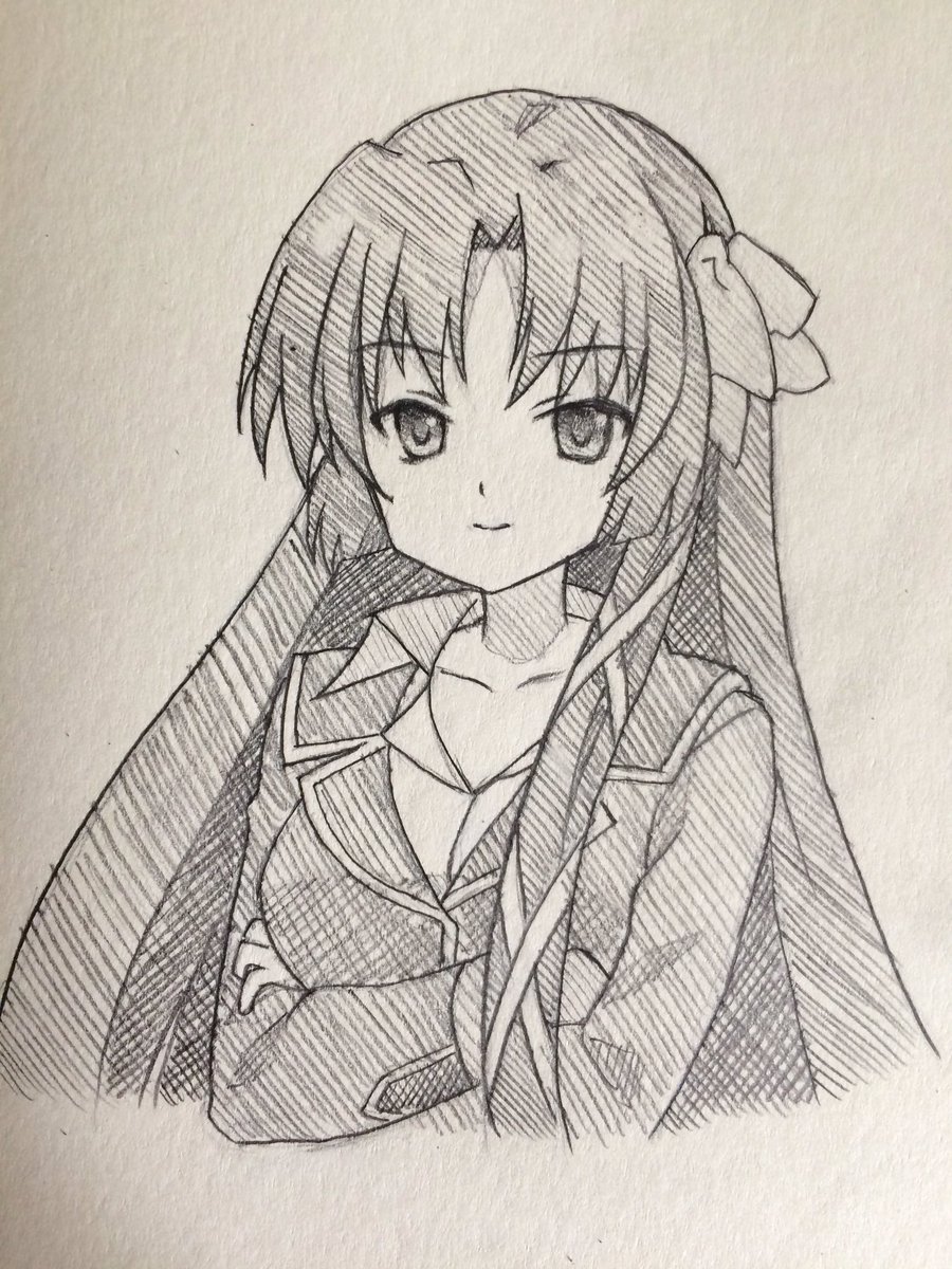 Sketch delivery #Little_Busters 