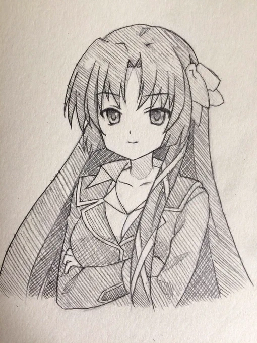 Sketch delivery #Little_Busters 