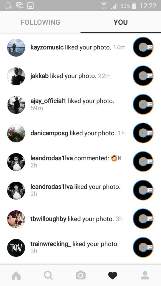 When <a href="/KayzoMusic/">Kayzo</a> likes your record label pic on Insta..! Big up!👌 #corefever #edm #150bpm #160bpm #170bpm #rave