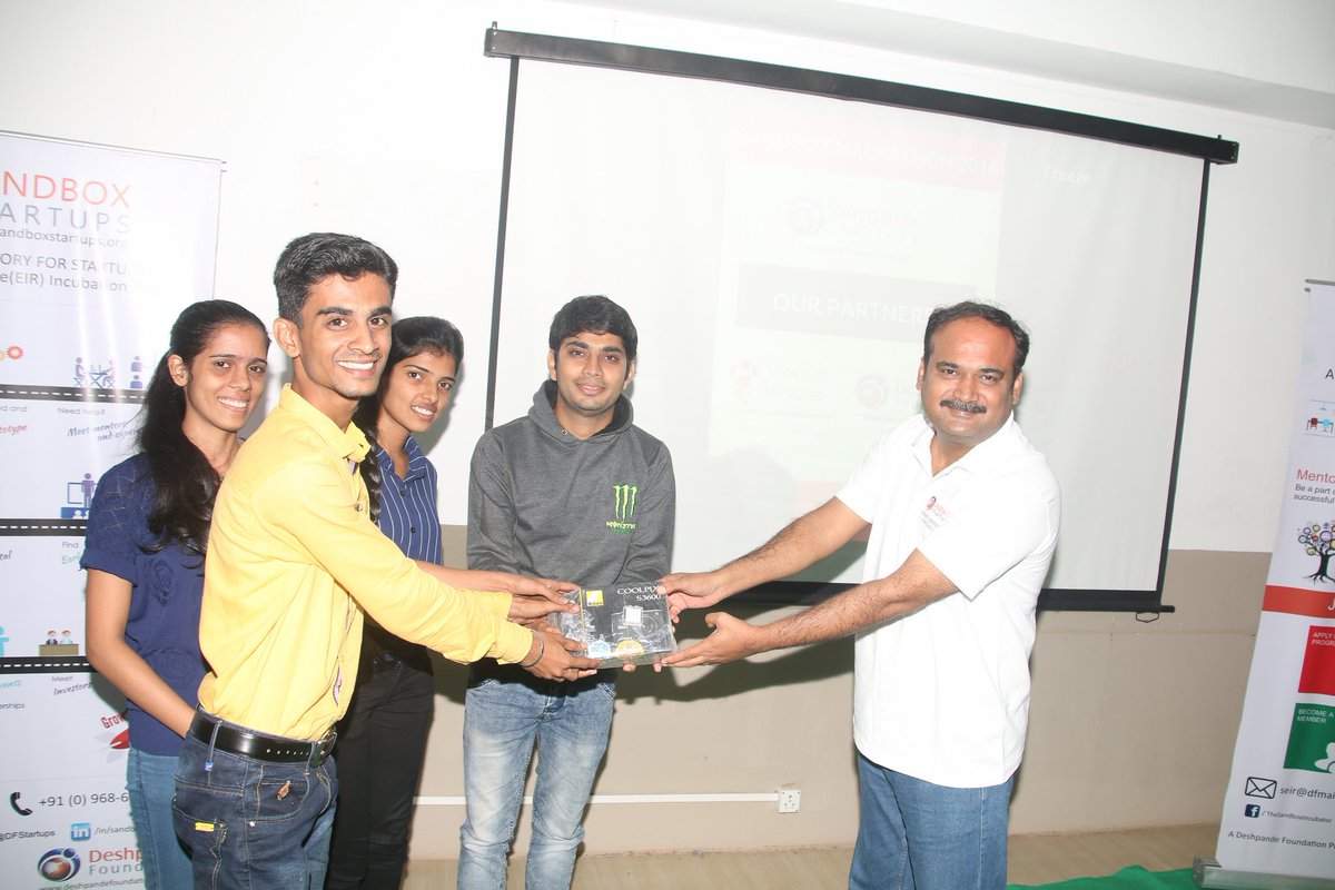 DFstartups's tweet photo. Congratulations for Team Adicent from Gogte Institute of Technology
#sandboxstartups #sandboxhackathon https://t.co/cqZNQT8PVi