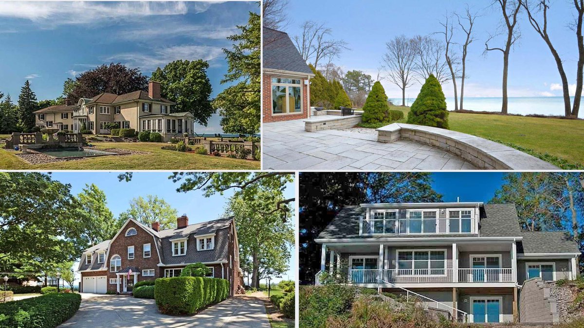 realtordotcom's tweet image. We found five grand houses for sale—one for each Great Lake rltor.cm/51avy #realestate