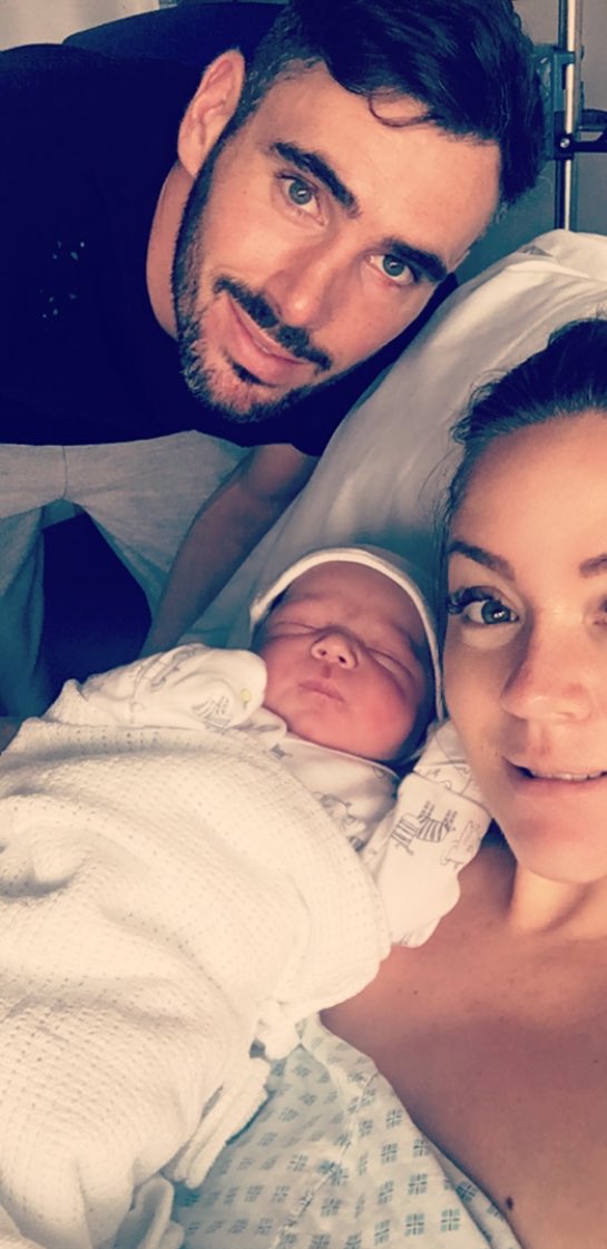 In love with our new born baby boy 💙💙💙