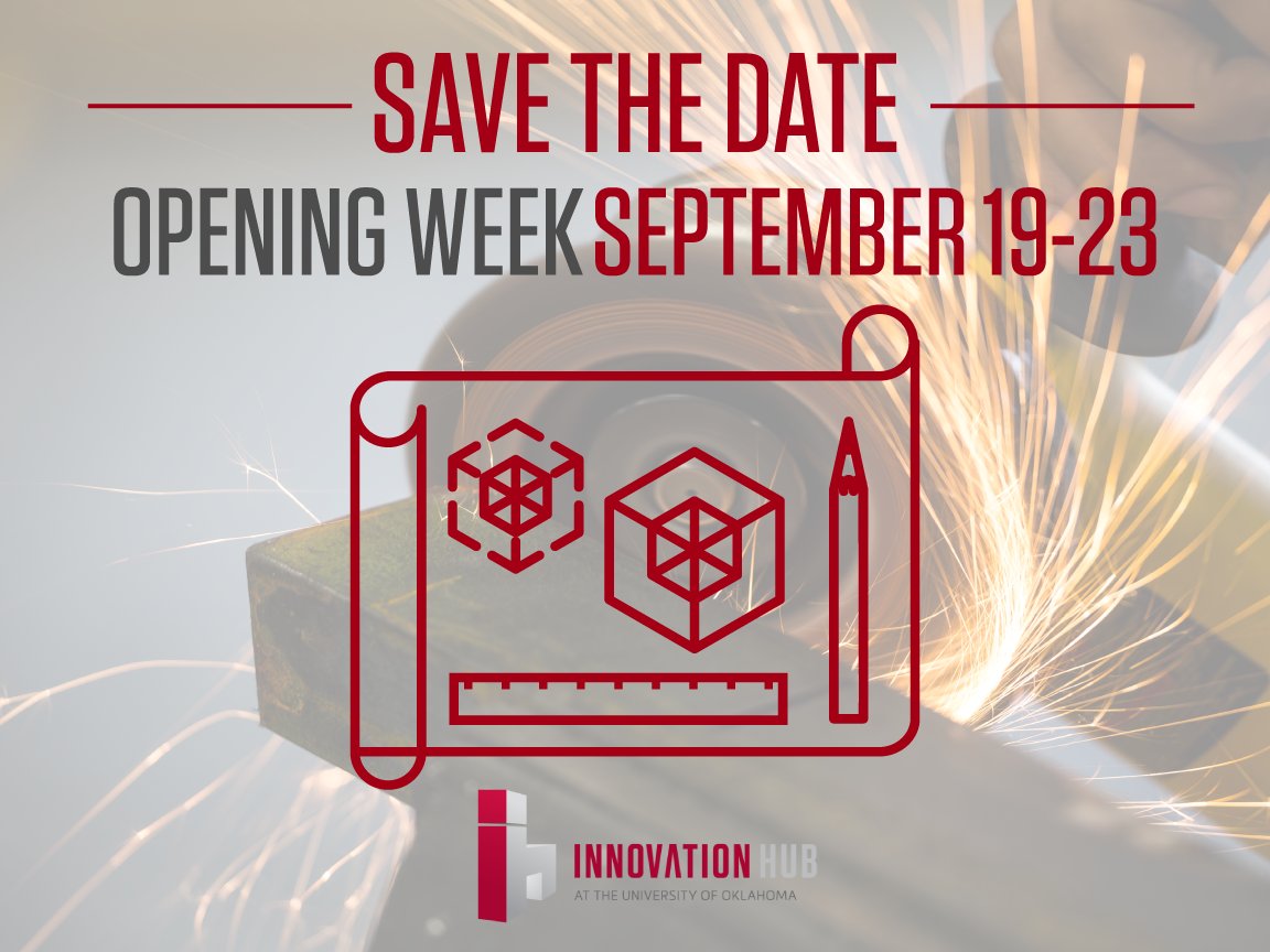 It's finally time! The Innovation Hub is officially opening! Join us the week of Sep 19th for events, food and fun!