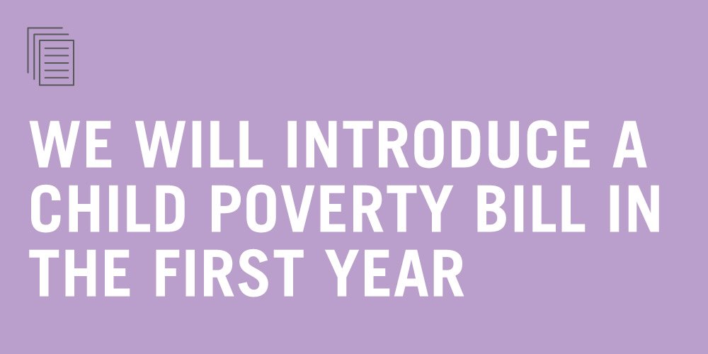 Child Poverty Bill will establish Scotland as the only part of the UK with statutory income targets on child poverty