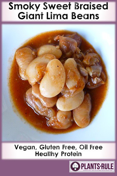 Giant Lima Beans! #healthy #vegan #plantbased #vegetarianprotein #bean #recipe #wfpb ow.ly/DBj2303O9ql