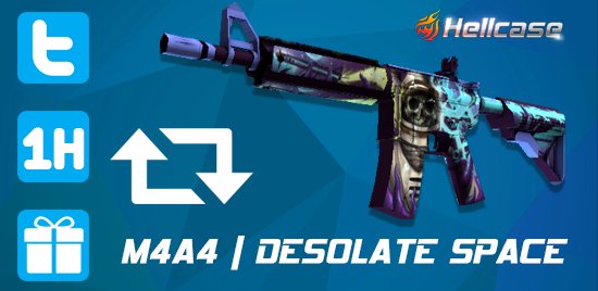 FAST GIVEAWAY
1) FOLLOW <a href="/hellcasecom/">Hellcase🔥</a>
2) RETWEET THIS POST
3) WAIT 1 HOUR