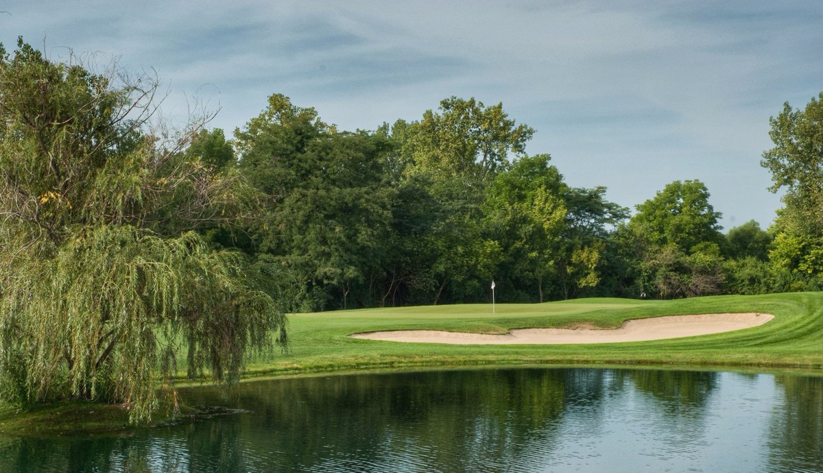 Awesome photo of #2 green! #golfcourse #golfcourseview #grovecityohio