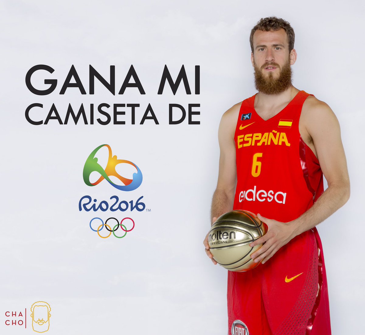 Si quieres ganar mi camiseta del bronce en #Rio2016
- RT
El ganador será informado el Lun 12 sept.Suerte!!! #Chacho6