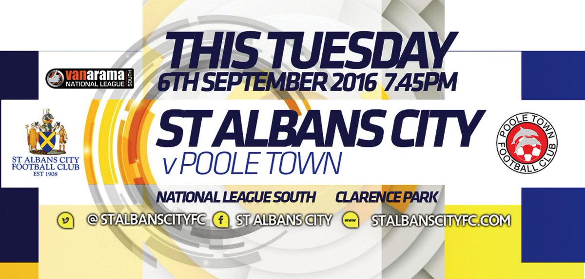 stalbanscityfc's tweet image. RT if you’re coming to Clarence Park for tonight’s game! #sacfc