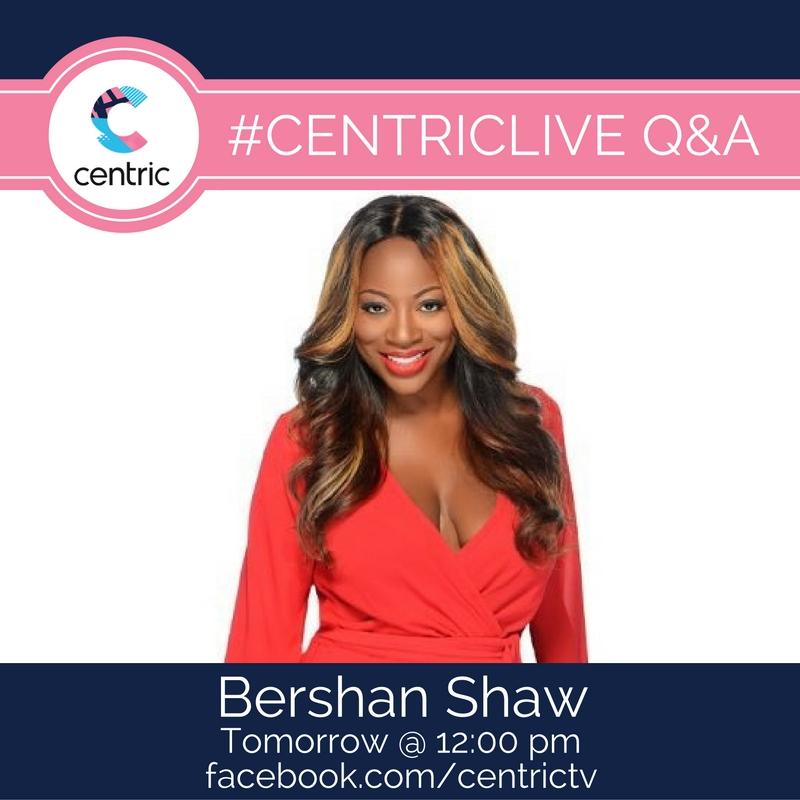 beingmaryjane's tweet image. We will be #CentricLive with @bershawnshaw from #TheRound tomorrow at 12P! Send us your questions!