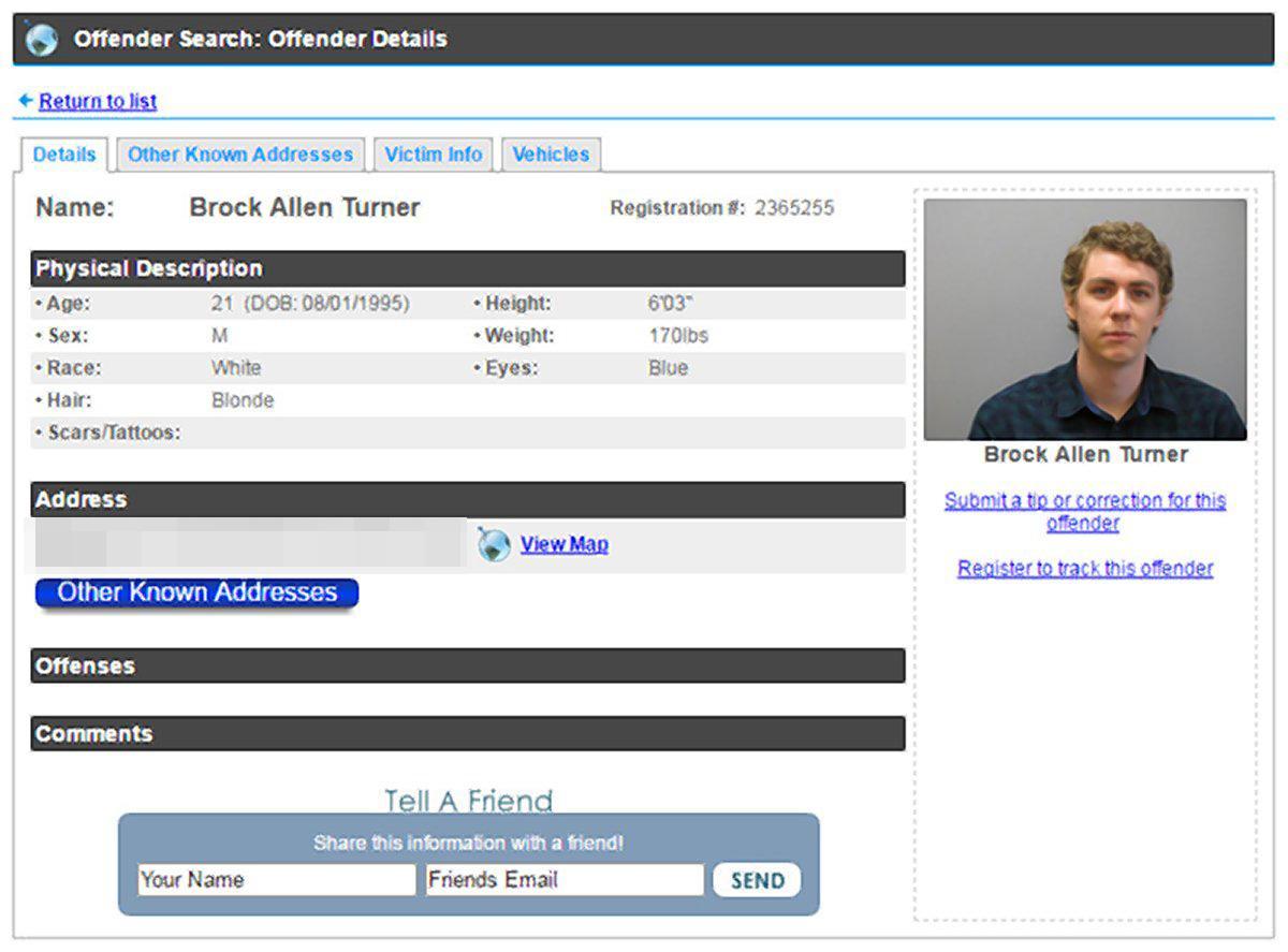 Brock Turner,Watch,Rapist,Brock,Turner,Register,Sex,Offender,Finishing,Puny...