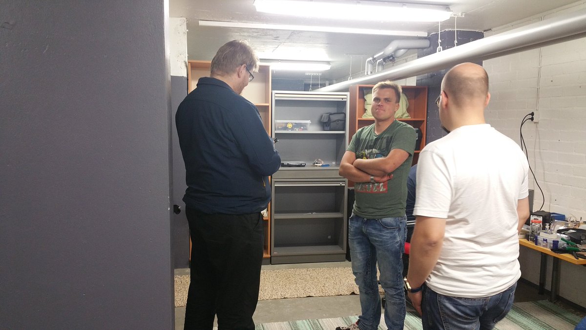 #Kuopio #Hacklab'n tilannekuva #1. #avoimetovet tiistaisin 17:00 alkaen. Tervetuloa! kuopio.hacklab.fi