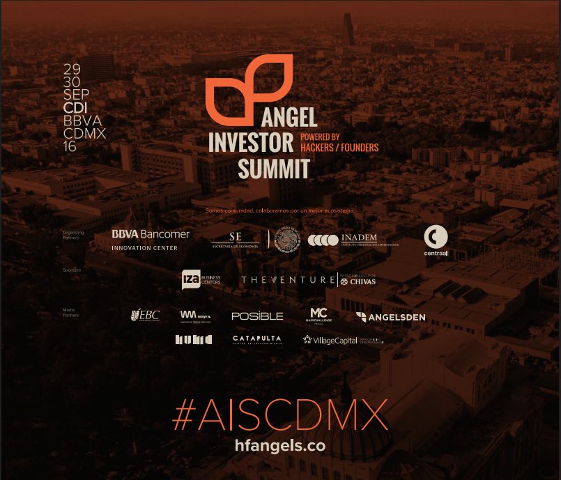 hackfundgdl's tweet image. Gracias a @Centraal por compartir sus instalaciones para realizar el lanzamiento del Angel Investor Summit #AISCDMX