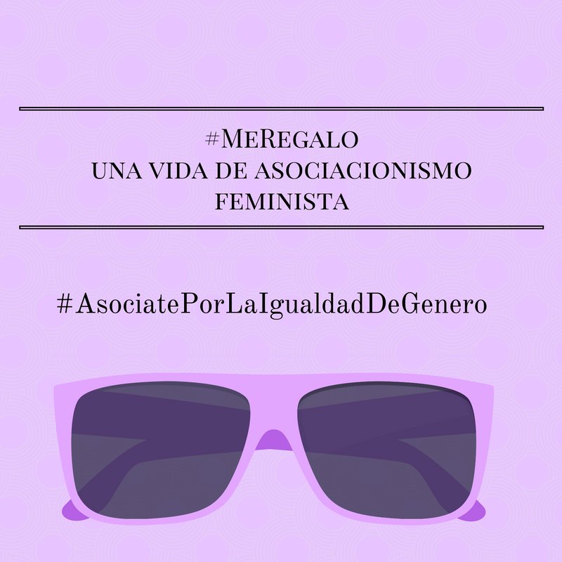 MujeresJovGC's tweet photo. Arrancamos #AsociatePorLaIgualdadDeGenero
¡#MeRegalo una vida de asociacionismo feminista! https://t.co/AlG1ozZgJV