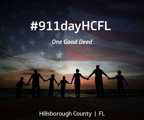 HillsFireRescue's tweet photo. #DYK Patriot Day is a National Day of Remembrance &amp; Service? Honor those lost by doing #OneGoodDeed! #911DayHCFL https://t.co/3cgH4XHN6c