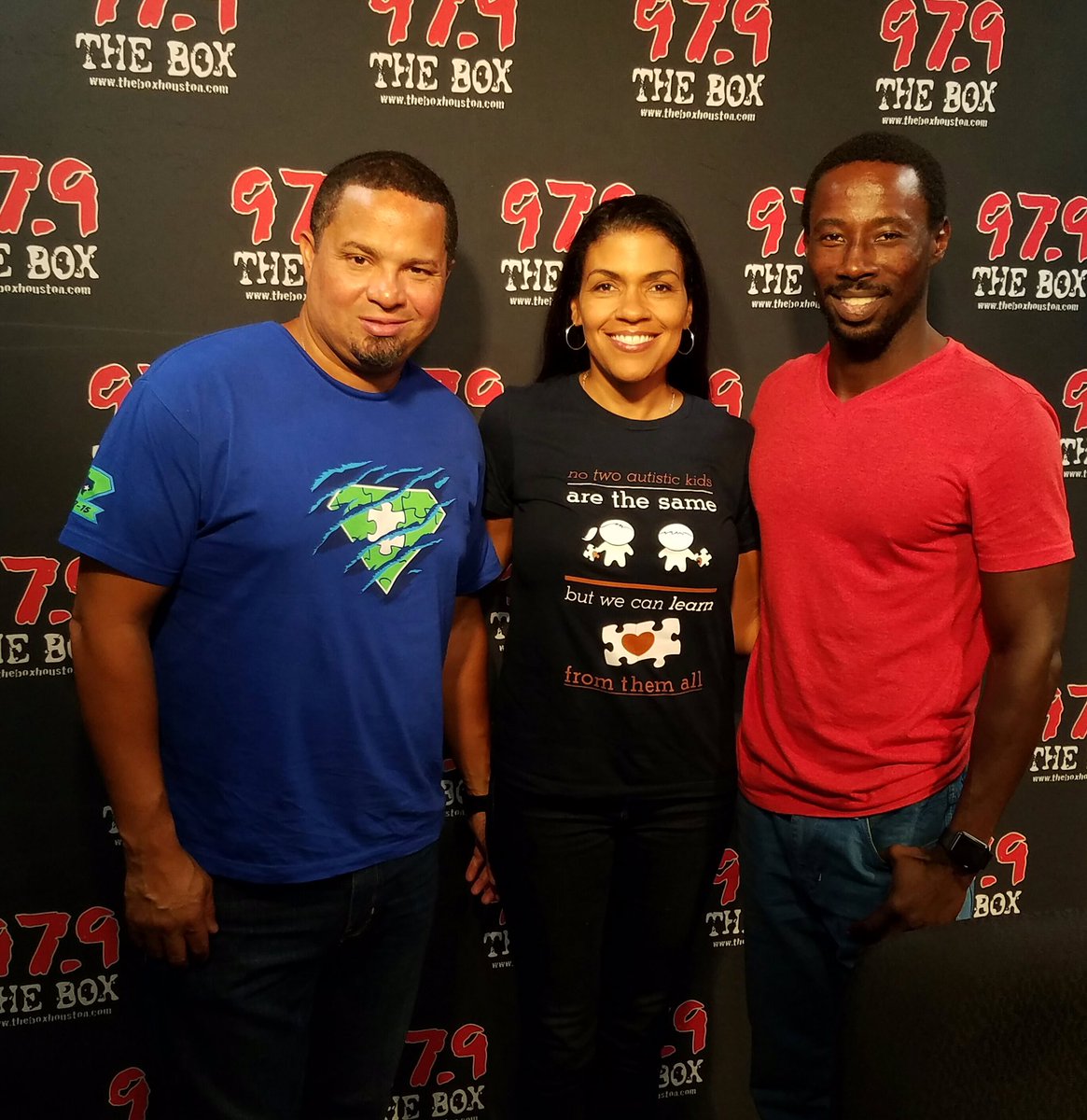 @AhmadCG and @debislam speaking about the Walk for Autism in HOU on 9/18 on @979TheBox w/ @iKGSmooth @autismspeaks
