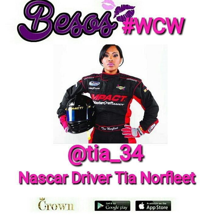 #Besoswcw on a Tuesday @tia_34 Nascar's 1st Black Woman Ms Tia Norfleek #BesosRadioShow #i… ift.tt/2bUQHRW