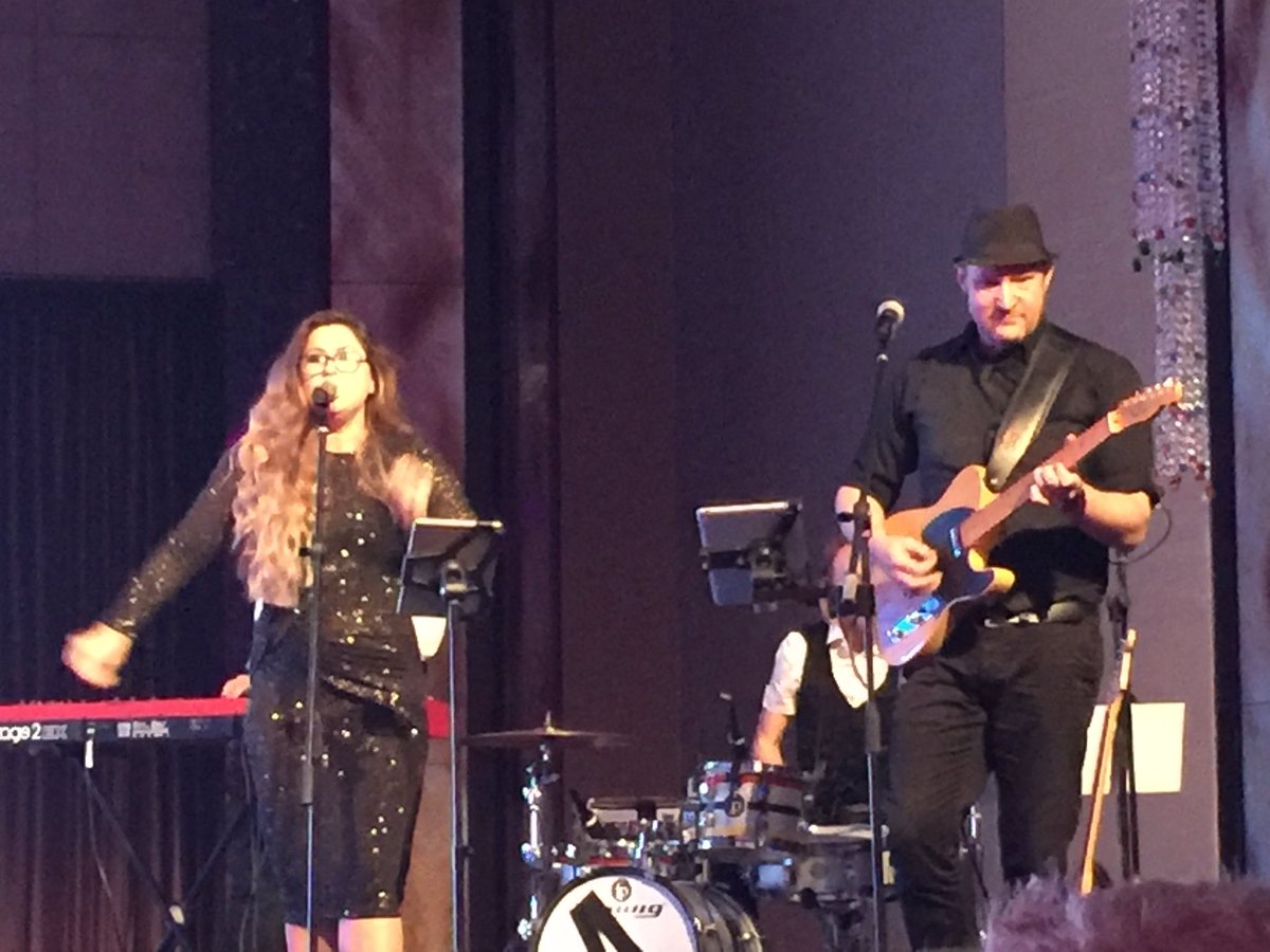 holley_ecochick's tweet image. The architects aren't the only talent in the room tonight! Wow the lady can really sing!!!! #CityscapeAwards