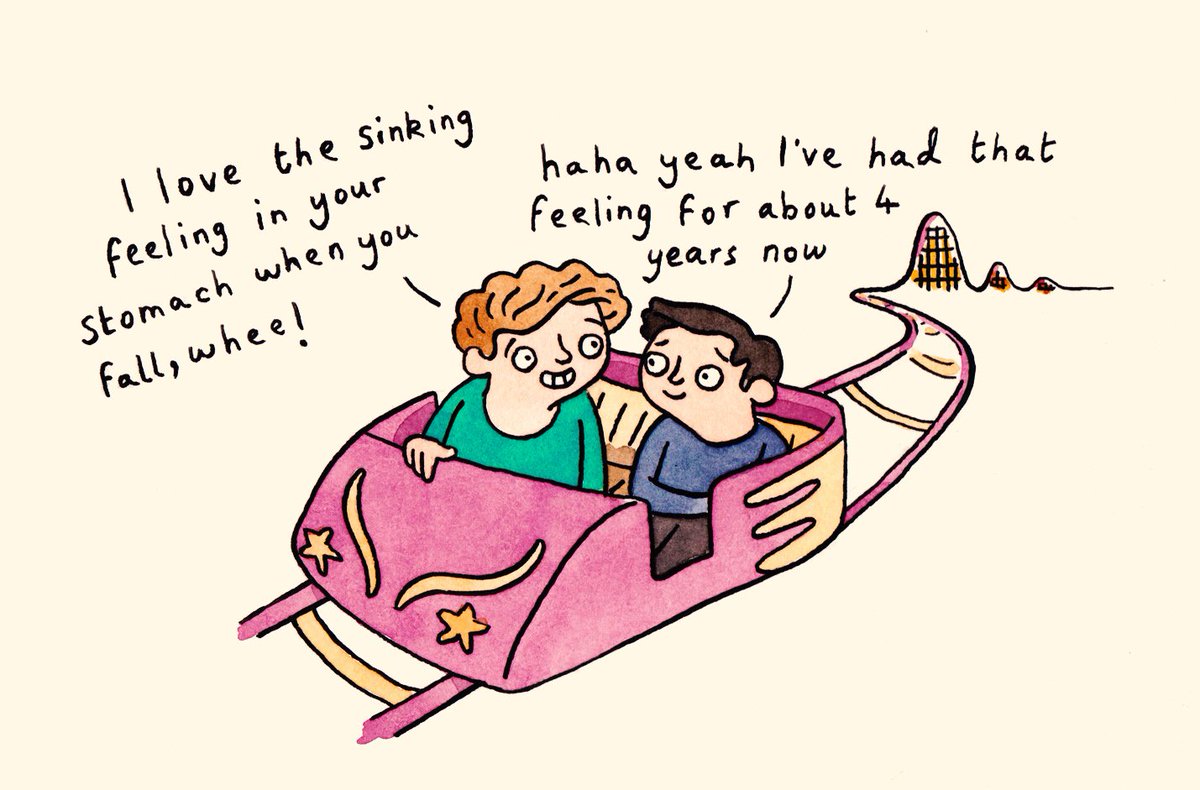 SWatercolour's tweet photo. rollercoasters ✨ https://t.co/1756eZU3Tq