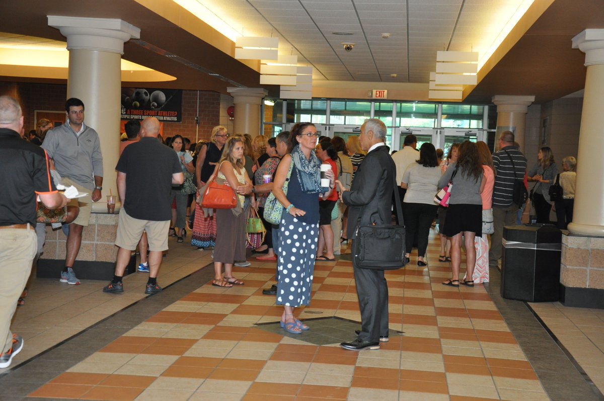 romecsd's tweet photo. Superintendent's Open Day #RCSDpride Welcome back staff! https://t.co/TMmsYHeB2a