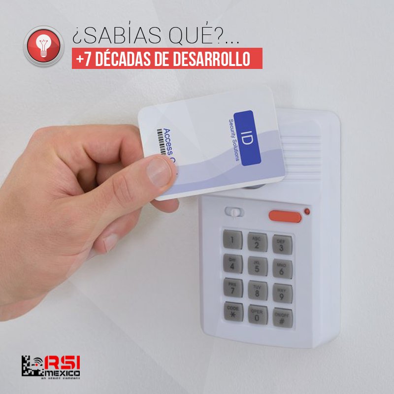 rsi_mexico's tweet photo. La tecnología RFID existe desde los años 40. Se utiliza para aplicaciones como control de acceso.
#labeluniversity https://t.co/YvUbZ5r7Dg