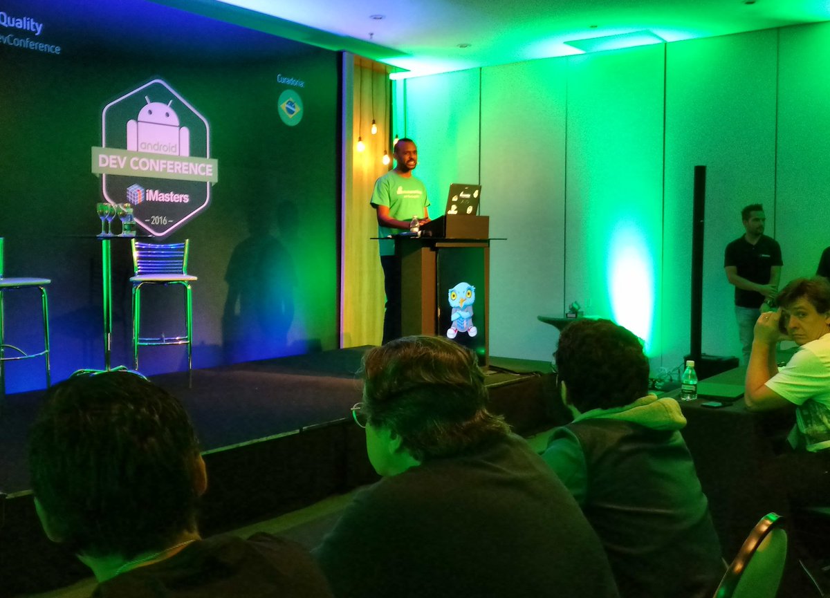 diegomalone's tweet image. Anderson Silva, @ladoleste, nos ensinando a ser mais produtivo com o Android Studio #AndroidDevConference 2016