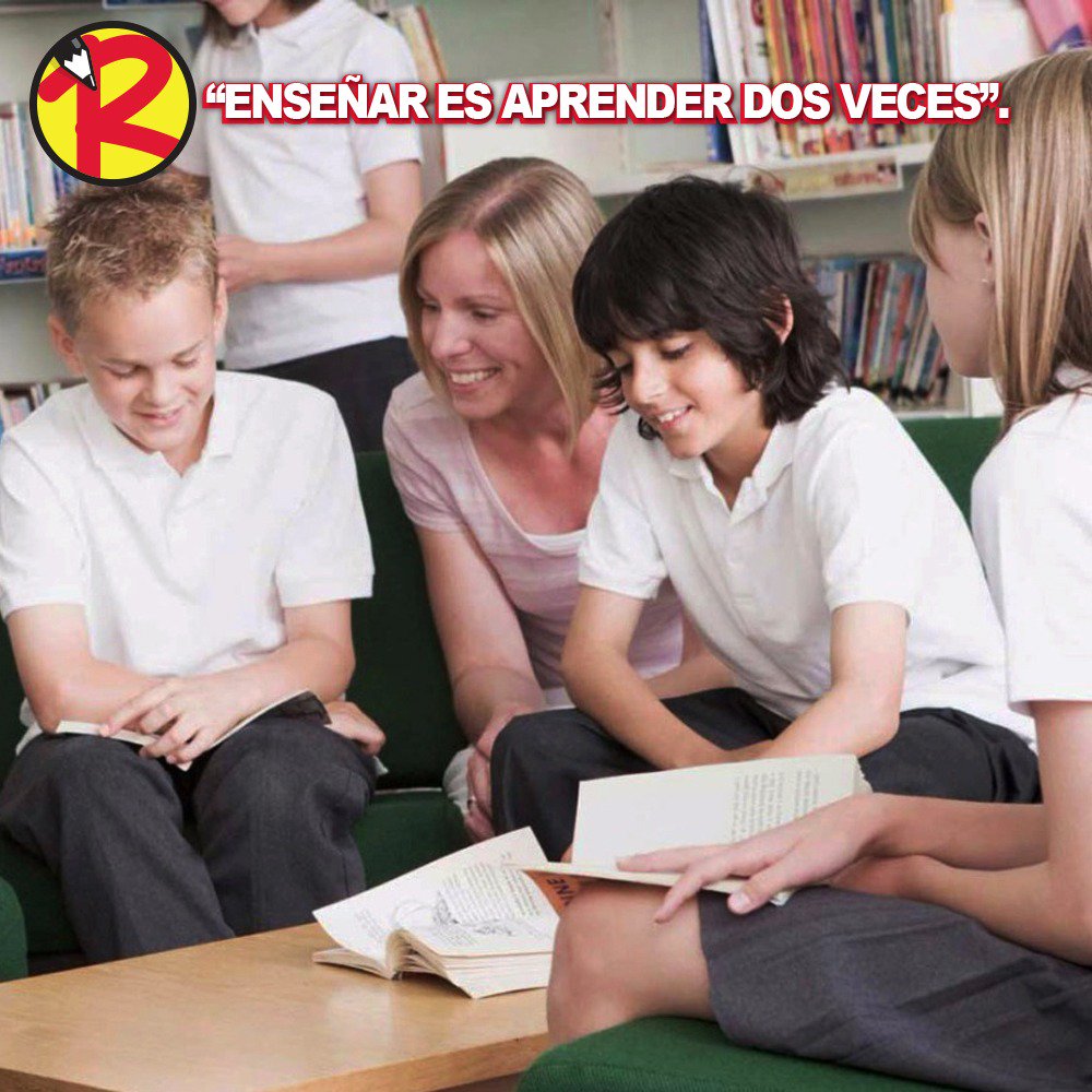 PapeleraRamirez's tweet photo. Enseñar es aprender dos veces, por eso la importancia de educar en todo momento. https://t.co/Xq7eHk8GFg
