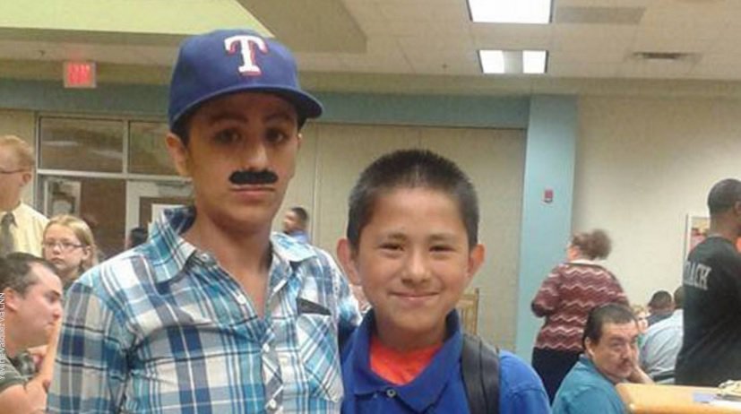 Single mom dresses as dad for 'Donuts with Dad' day at school so her son wouldn't miss out bit.ly/2caGheQ?utm_me… https://t.co/txUCsvZWD3