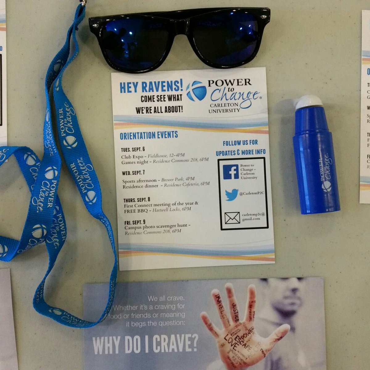 CarletonP2C's tweet photo. We're giving out fans!! So necessary today. Come get one :) #CUOnMountOlympus #CarletonU #ClubExpo https://t.co/m4sYBdgMTz
