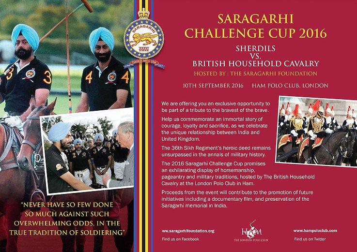 Tickets are selling fast, very limited spaces available: eventbrite.co.uk/e/saragarhi-ch…