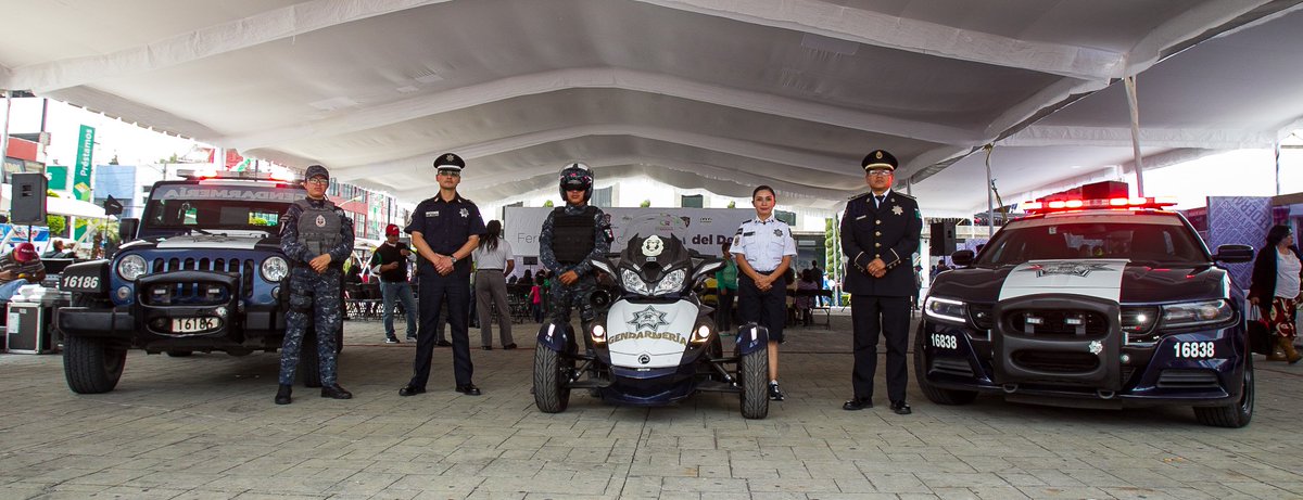 Ecatepec's tweet photo. Visita la Feria de Prevención Social del Delito en la Explanada Municipal de 10:30 a 15:00 hasta el 9 de septiembre. https://t.co/qWuEhVvlQ6
