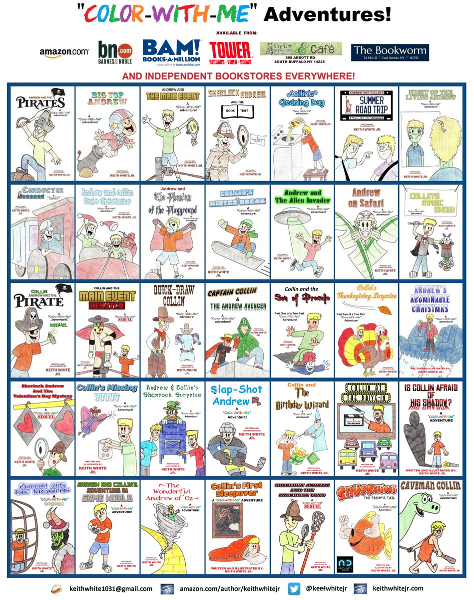 KeefWhiteJR's tweet photo. The #BestSeller "Andrew and the Pirates" & all the #ColorWithMeAdventures are available now! https://t.co/A7ZNk84dM6 https://t.co/spw5E3reVE