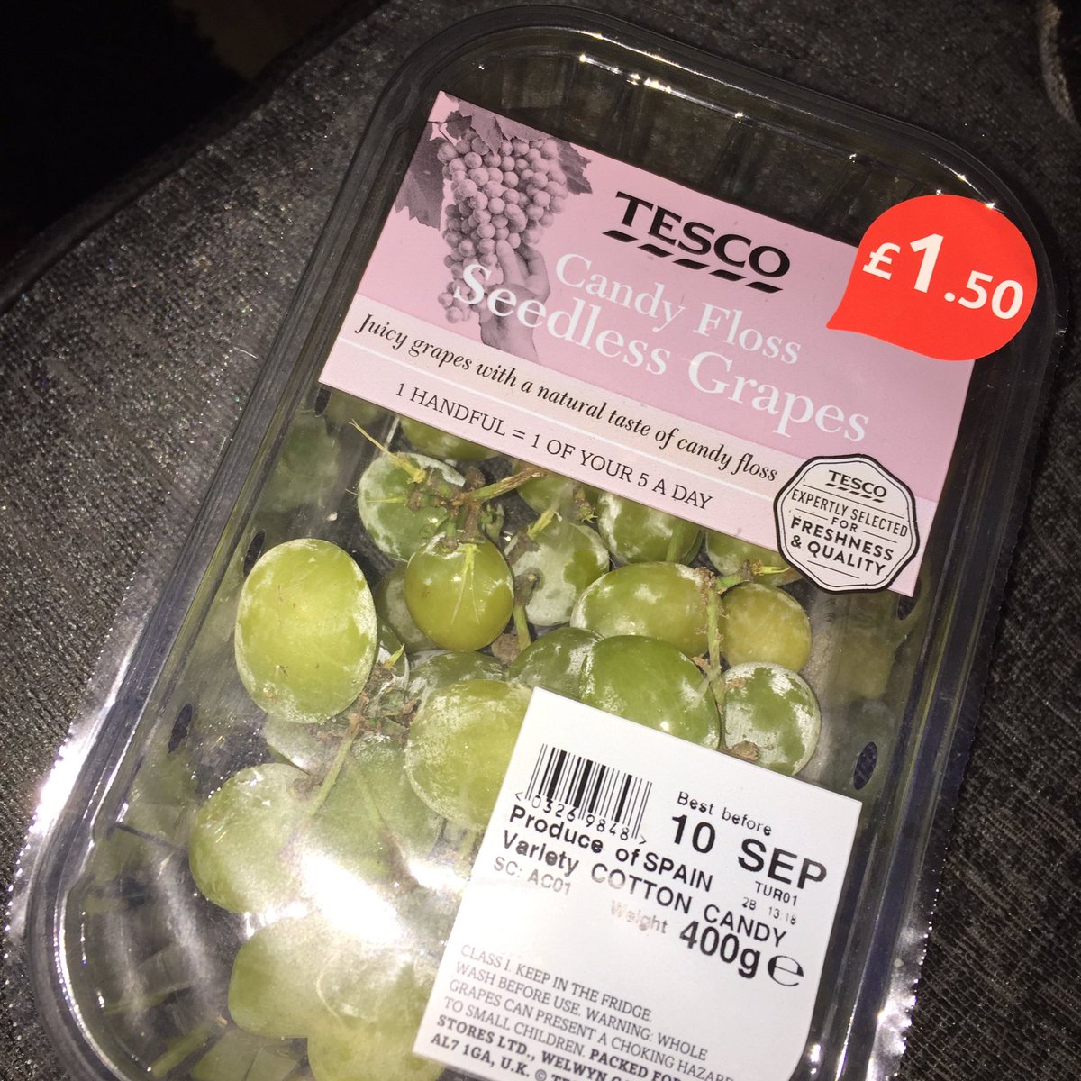 This is witchcraft. They actually taste like candyfloss.
Any chance of prosecco flavoured water <a href="/tesco/">Tesco</a> ?