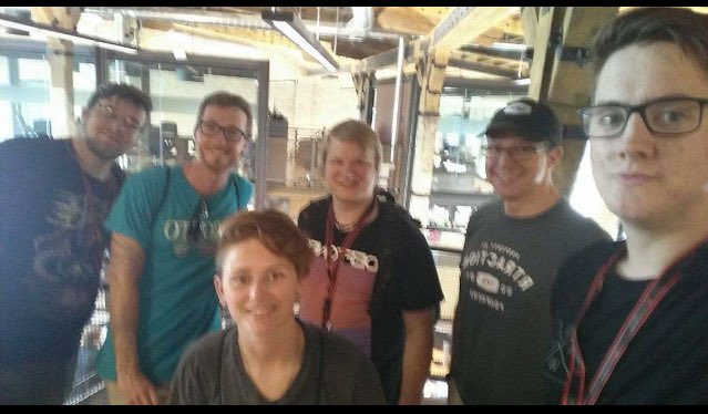 GarettMacLaren's tweet image. Had a great tour of @EllipsisDigital and @EngineSevenFour learning about project management #FanshaweIDP