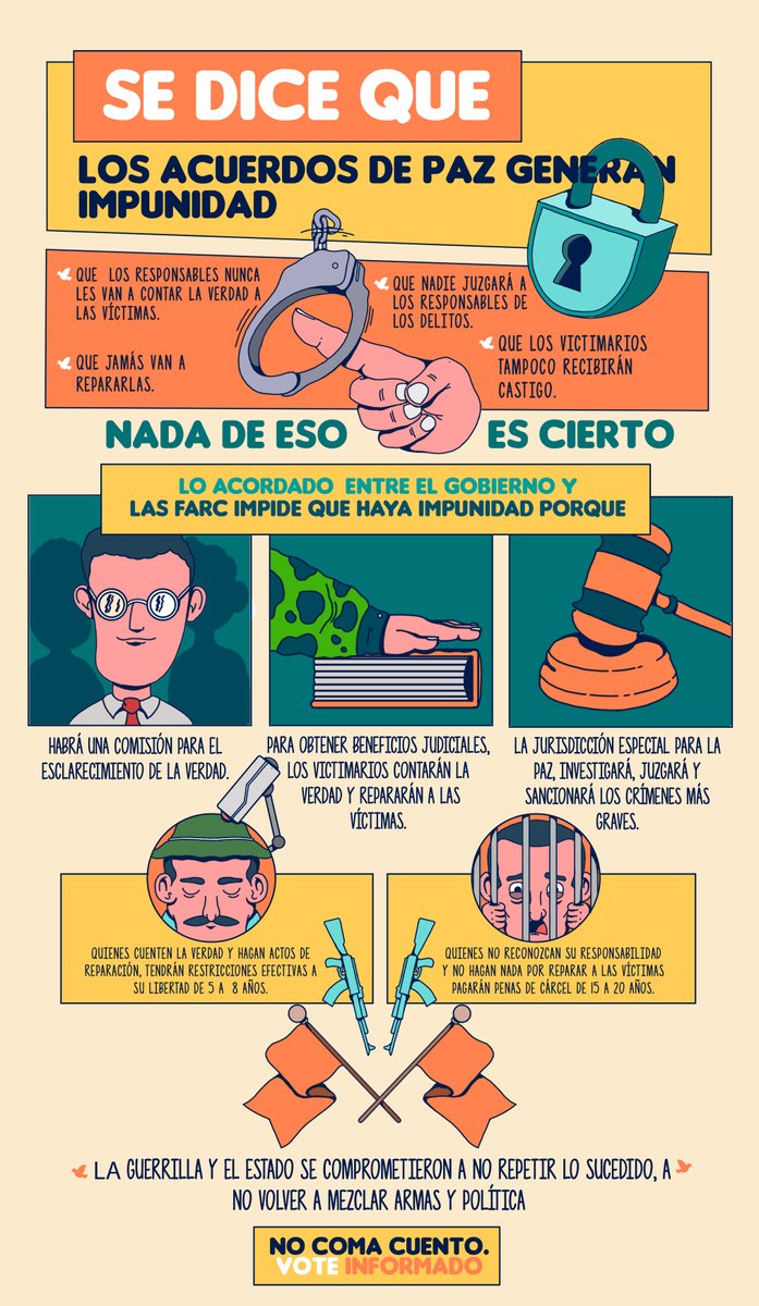 Pacifistacol's tweet photo. La Fiscal de la CPI respaldó el acuerdo. Lo que negociaron Gobierno y Farc lucha contra la impunidad. https://t.co/NdpopWVzjh