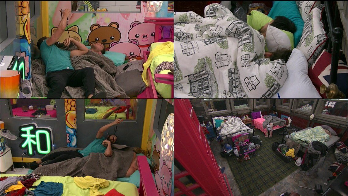 89razorskate20's tweet photo. Victor has the HOH cam but no one is awake to take photos! #BB18 https://t.co/VkvdlbocRO
