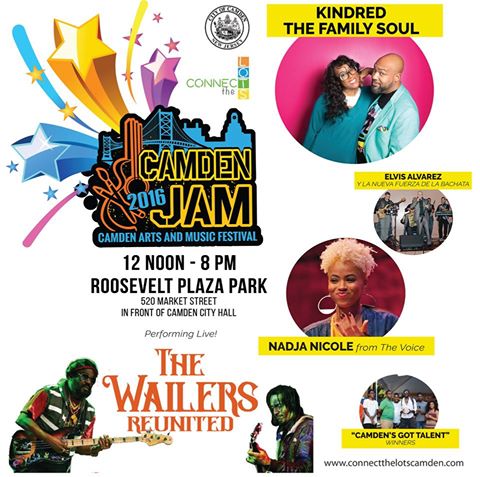 NewtownCamden's tweet image. 2nd Annual #Camden Jam: Arts&amp;amp;Music Fest Sat 9/10 w/@wailers @Kindredthefam @nadjahnicole buff.ly/2c46uw3