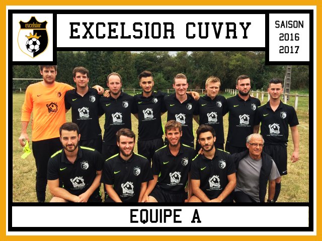 ExcelsiorCF's tweet image. Nos deux équipes seniors façon #panini. Ils sont pas beaux ?