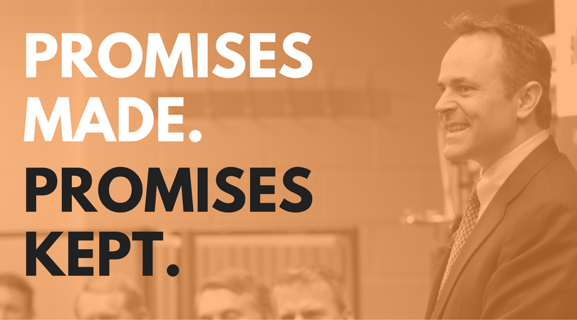 GovMattBevin's tweet photo. 💰Fulfilled #PowerballPromise
💰Raises for @kystatepolice & front-line workers
💰Fully funded anti-heroin legislation https://t.co/F5t5Ovvcyp