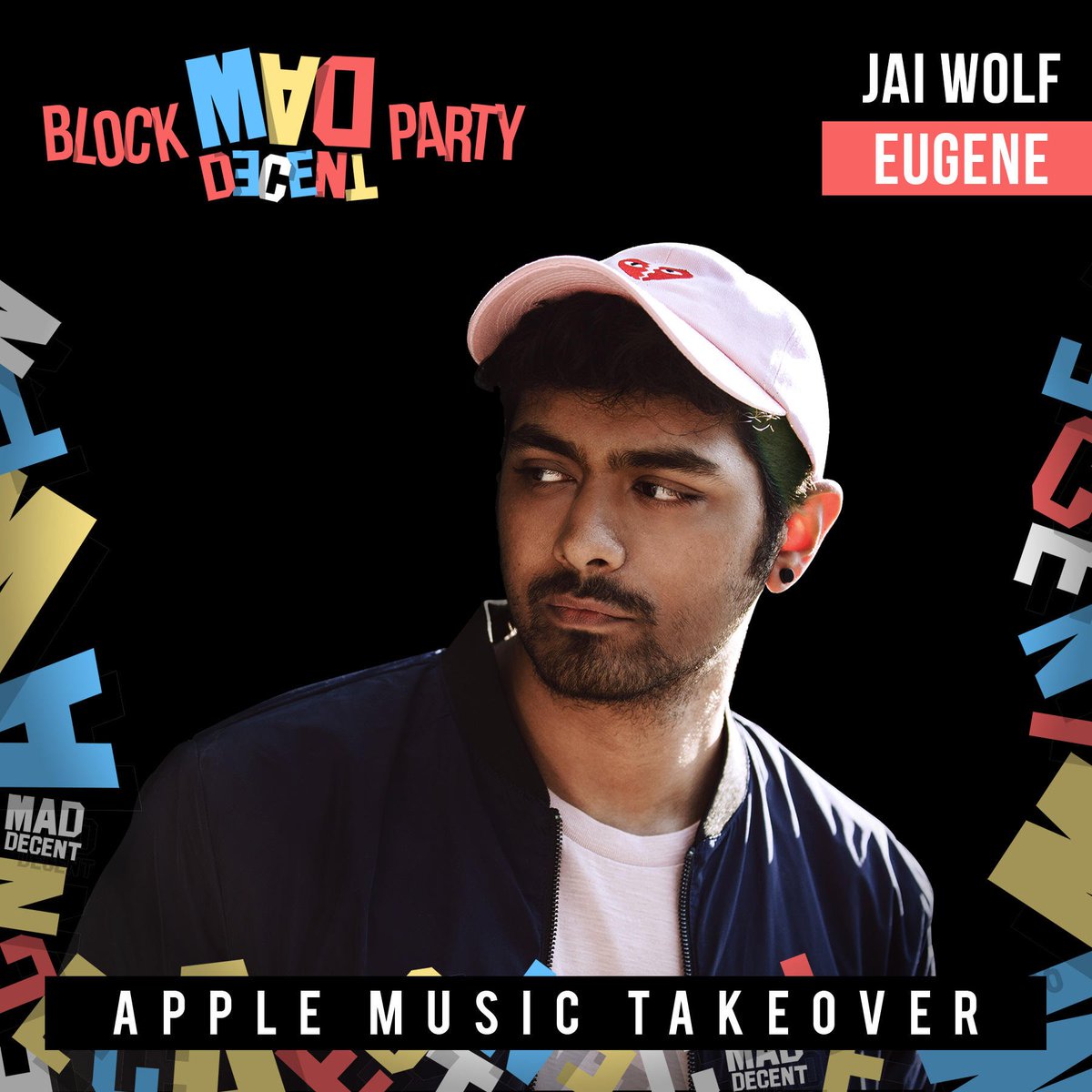 We've got <a href="/JaiWolfx/">𝐣𝐚𝐢 𝐰𝐨𝐥𝐟</a> doing the <a href="/MDBlockParty/">MDBP</a> Eugene <a href="/AppleMusic/">Apple Music</a> playlist takeover! Stream: apple.co/2chqprr 🎶