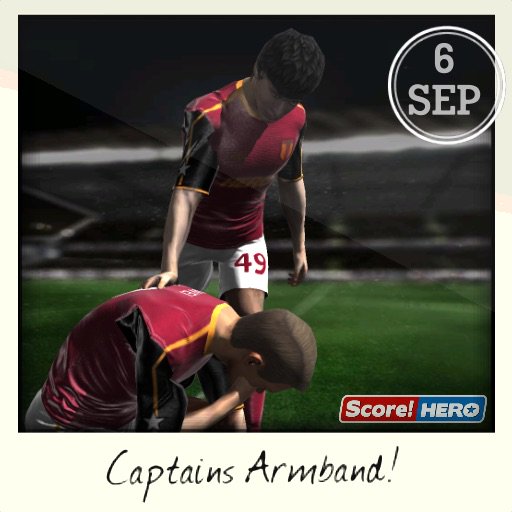 Captains Armband! #scorehero itunes.apple.com/gb/app/Score!-…
