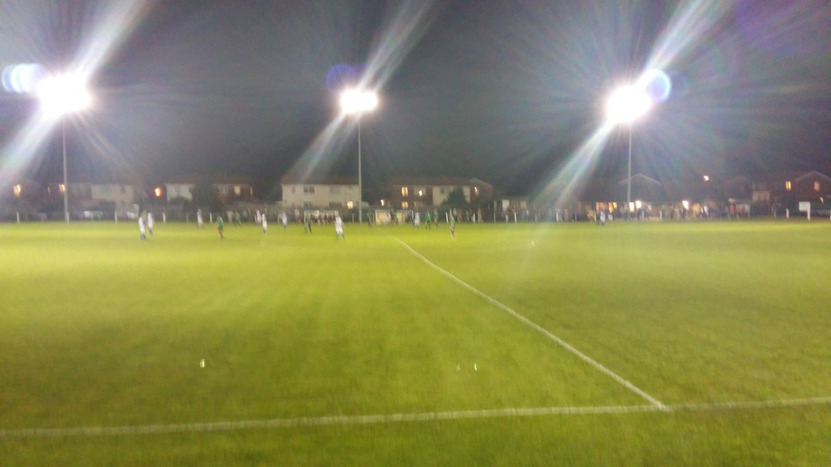 Good crowd at tonights local derby