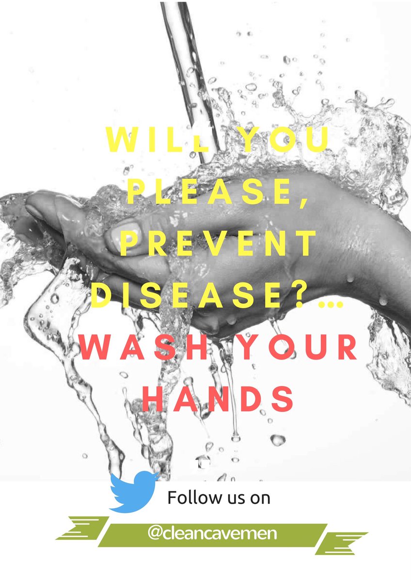 CleanCavemen's tweet image. Will you? #CleanHandsCount #CleanCavemen
