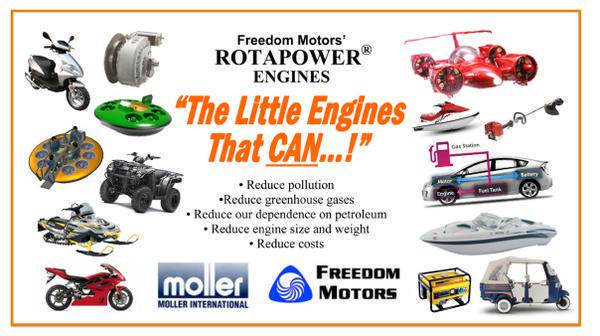 SkyCar_Jack's tweet photo. #Moller/Freedom Motors #Rotapower #Engines– THE LITTLE ENGINES THAT CAN! –#efficient-inexpensive-reliable-#versatile https://t.co/qZJTy90c8T
