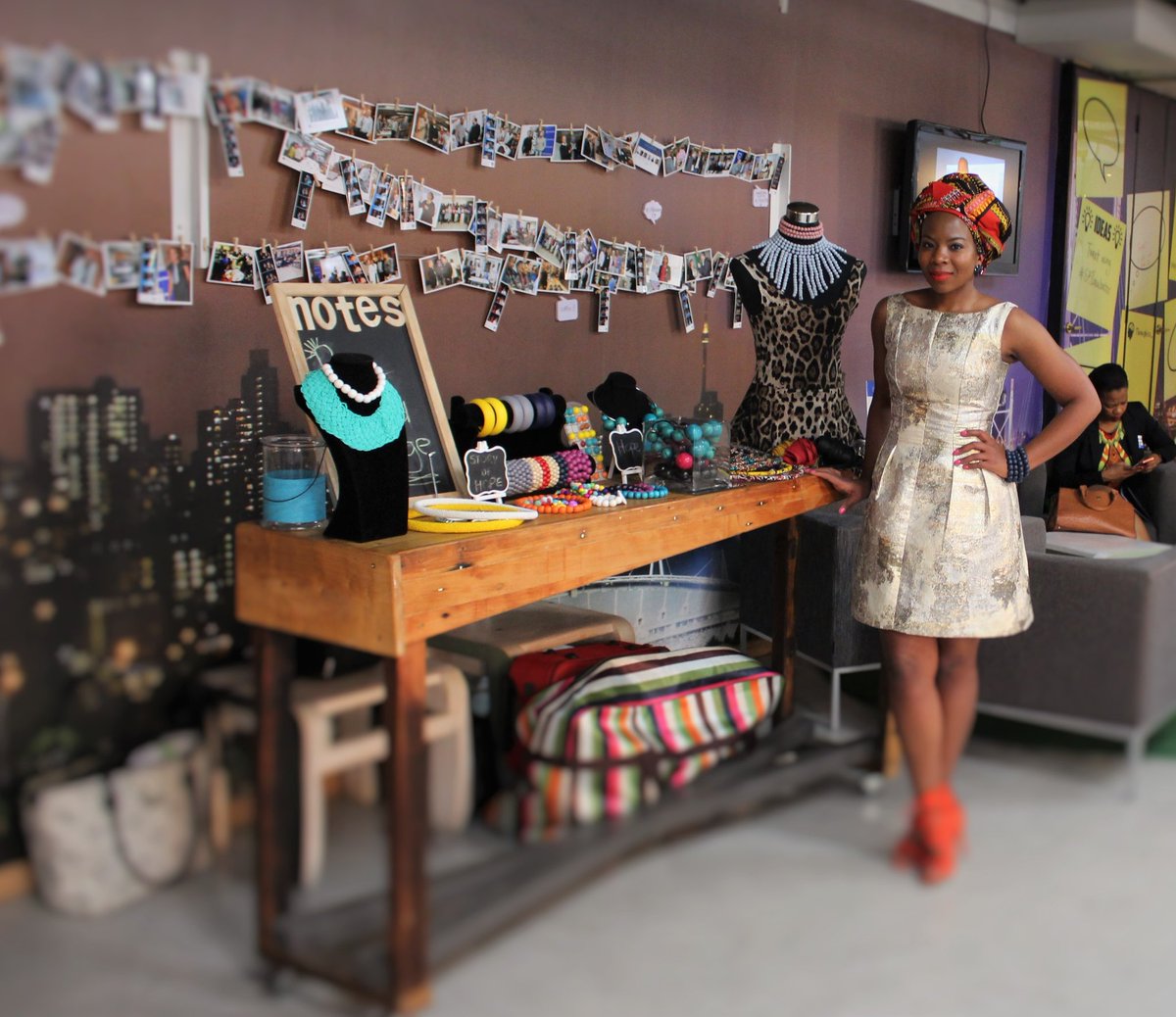 bigboldchange's tweet photo. Few highlights following @SBIncubator #SBDemoDay #bigboldchange #beadsofhope pop up store https://t.co/dLHhH6psOO