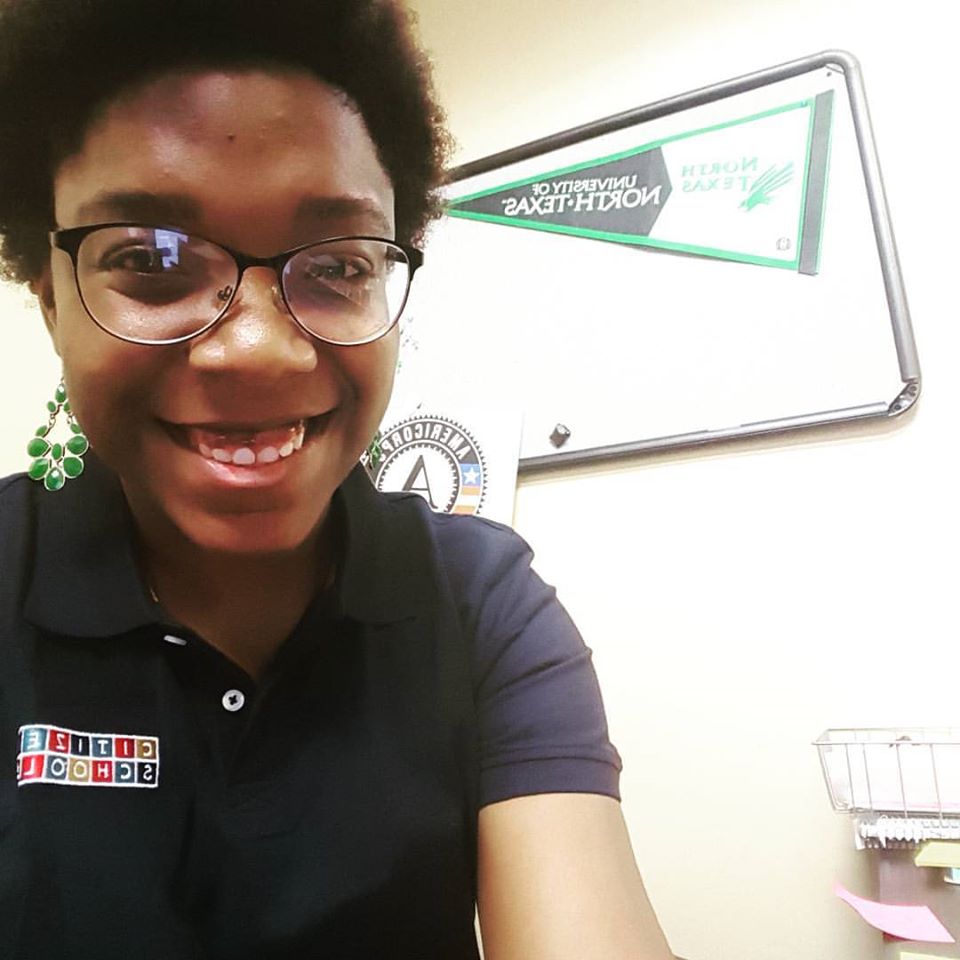cschools's tweet image. Meet @AmeriCorpsVISTA Myia! She recruits our awesome Citizen Teachers in Houston! #CitizenSchoolsTX #CSBacktoSchool