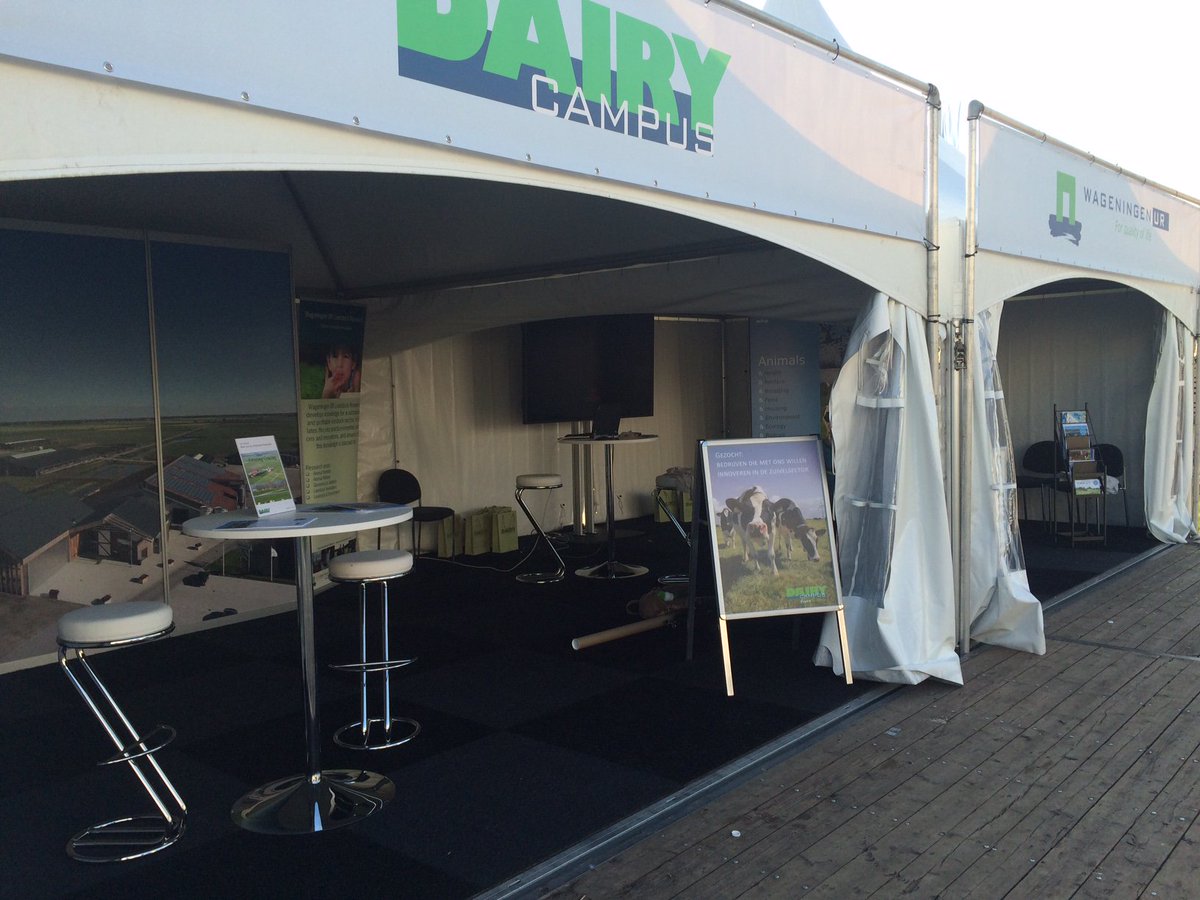 Kom virtuele tour door stallen Dairy Campus bekijken tijdens
<a href="/AgroTechniek/">Agrotechniek Holland</a> beurs op het #Melkveepaviljoen stand 1.05