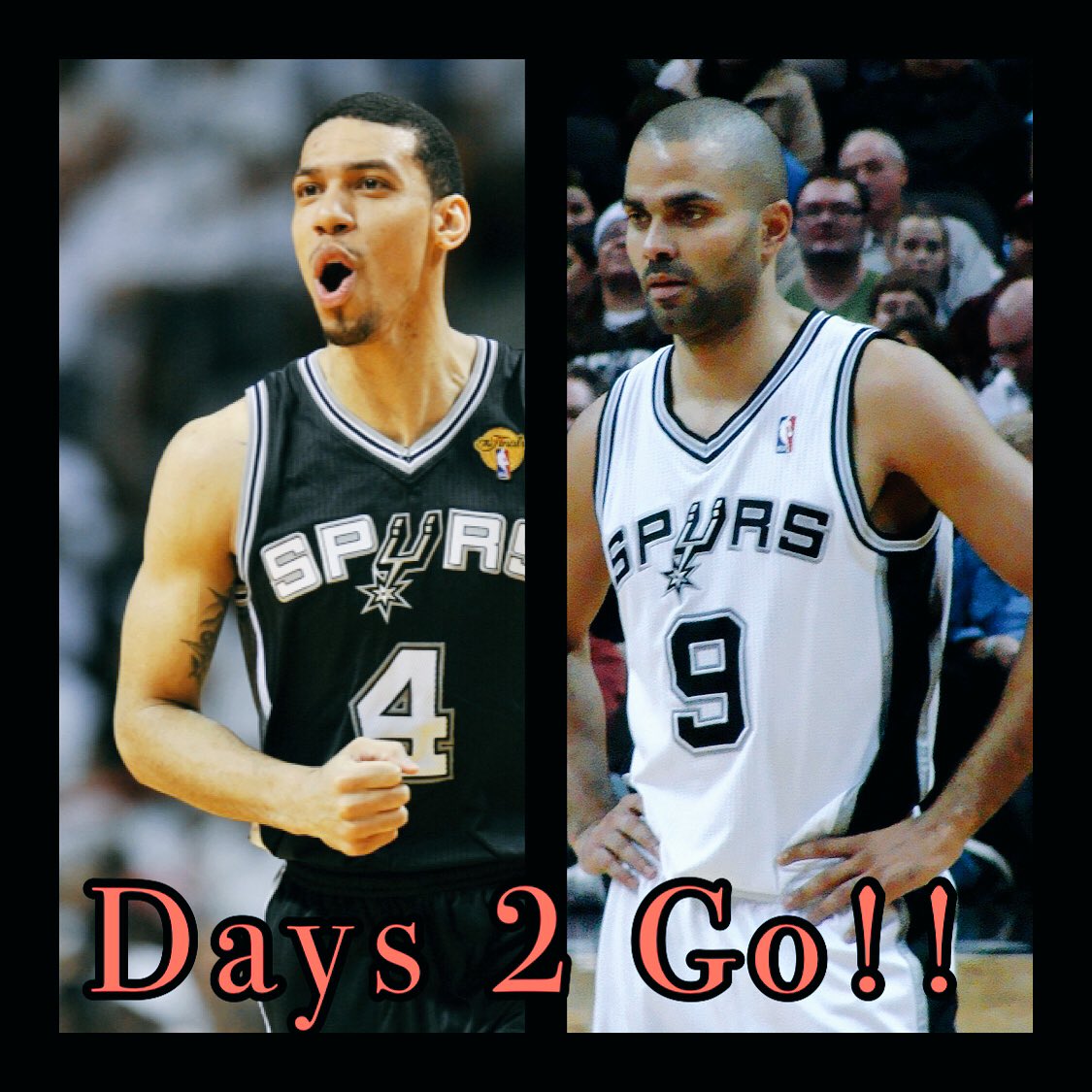 mzlott68's tweet photo. Let #TheCountdownBegin. Getting closer for @spursπ to begin!! #GoSpursGo @lisaponyexpress @cdwood_wood @705Cinder https://t.co/nZh53NHigK